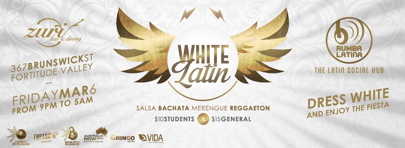 WHITE LATIN ✖ DRESS WHITE ✖ AT ZURI ✖ MARCH 6