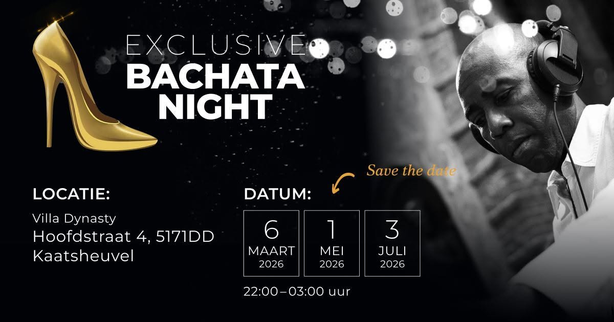 Exclusive Bachata Night! (vrijdag 1 mei 2026)