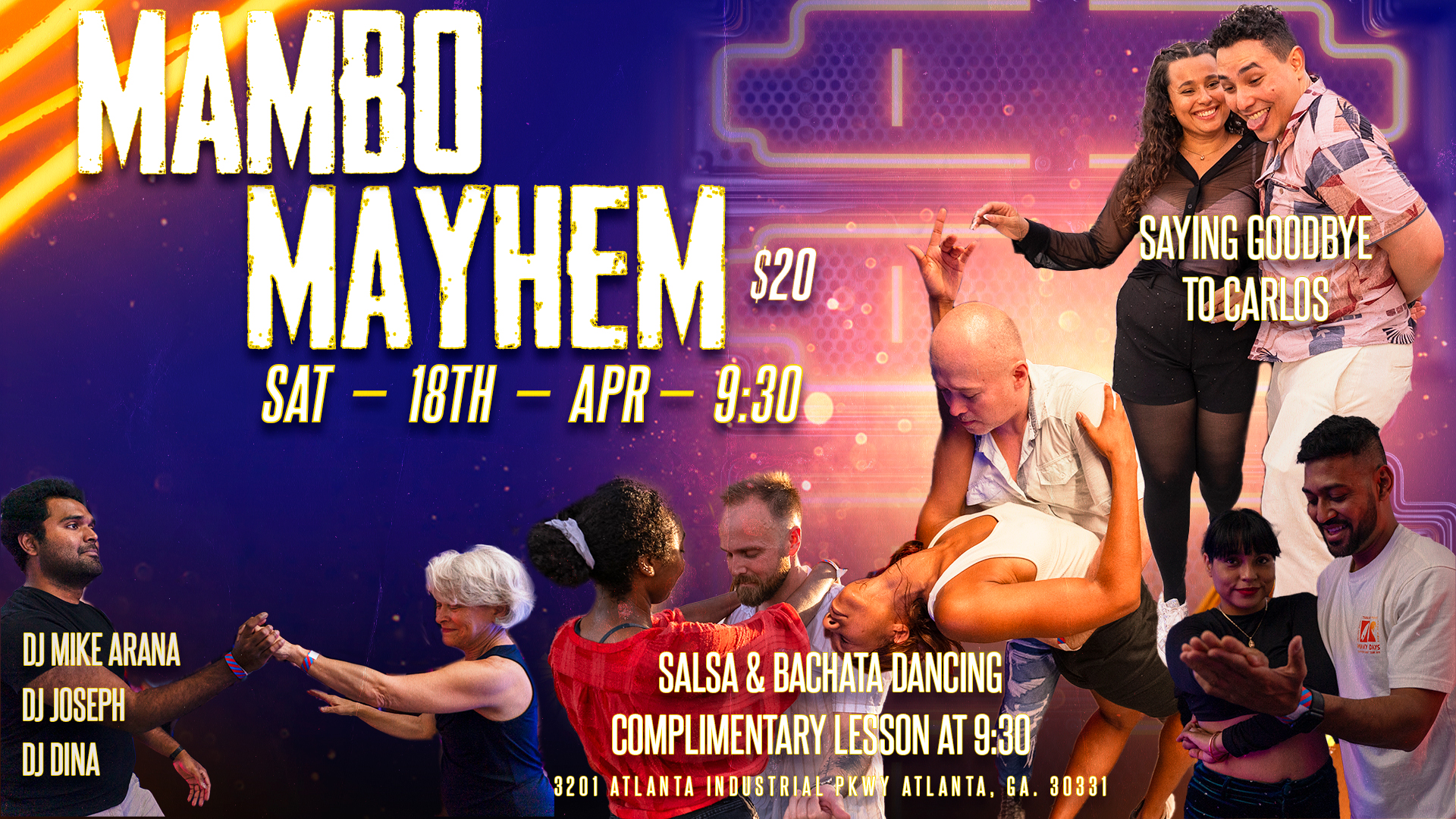 Mambo Mayhem: April (Saying goodbye to Carlos)