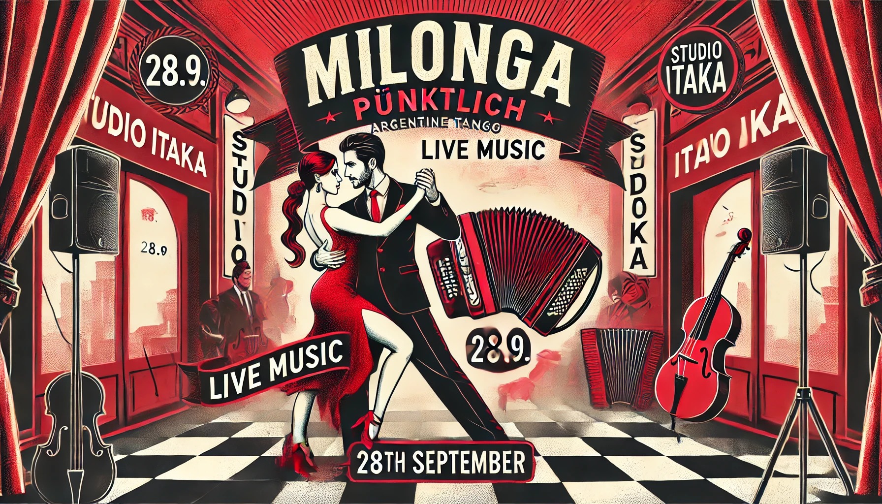 Milonga Pünktlich with DJ and Live Music