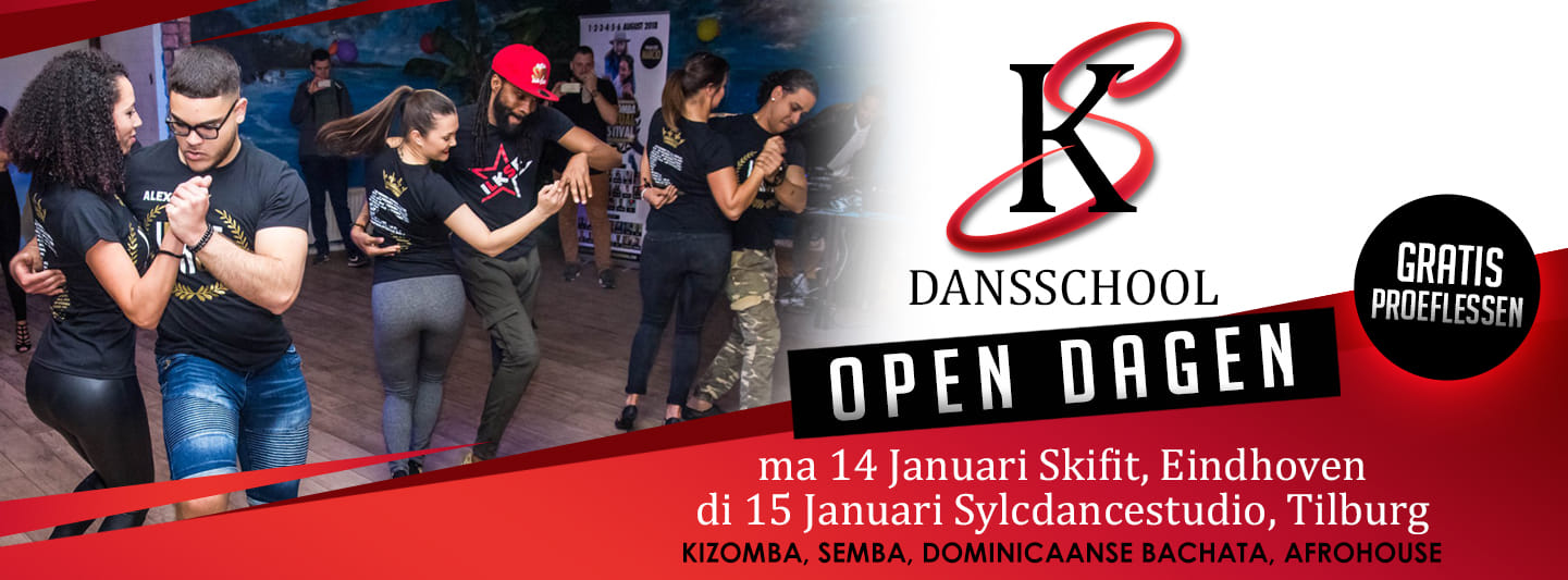 Gratis Proeflessen Ma 14 en Di 15 Januari Kizomba Sensual