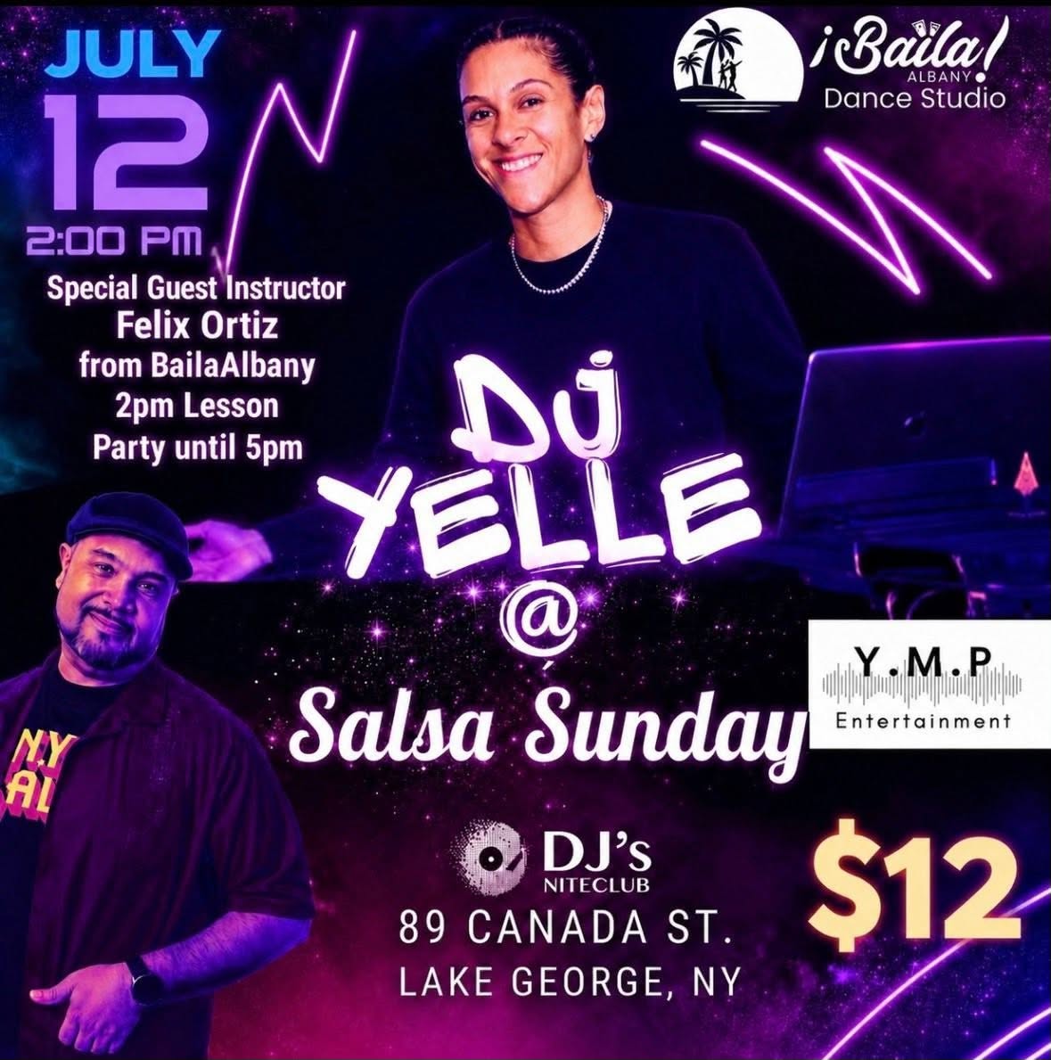 Salsa Sunday in Lake George