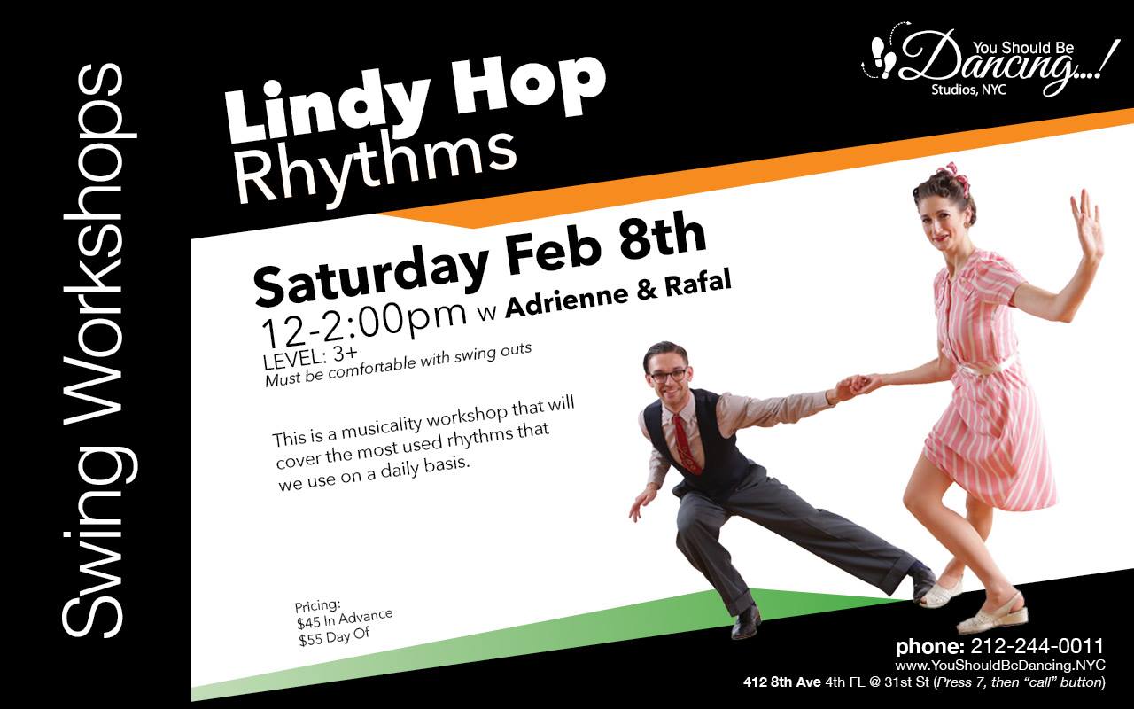 Lindy Hop Rhythms with Adrienne & Rafal