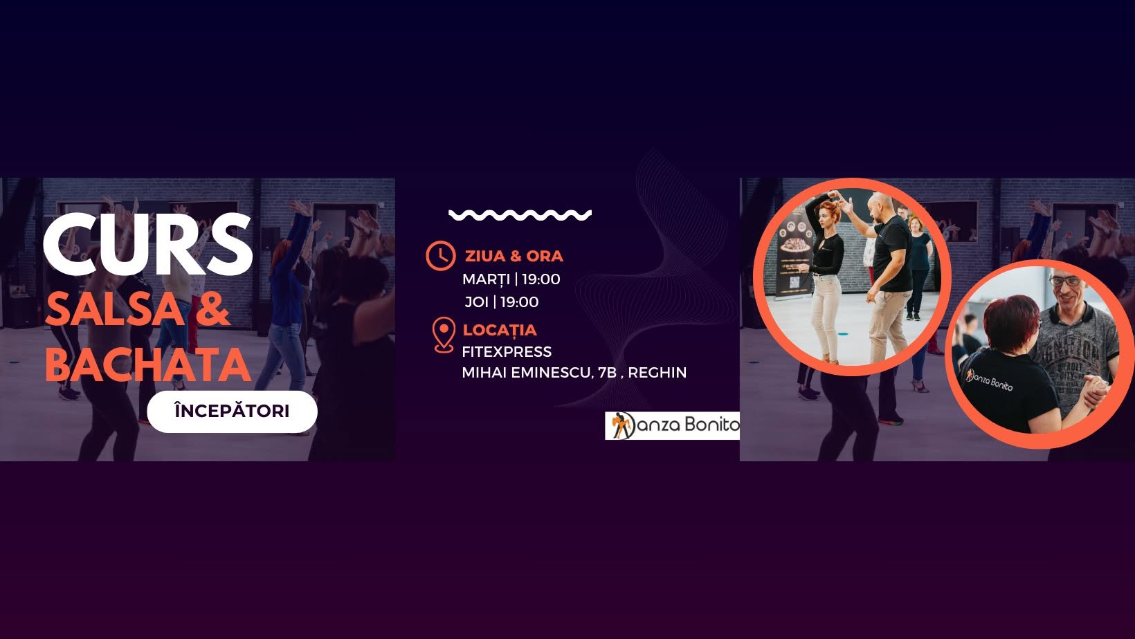 Curs Salsa & Bachata ÎNCEPĂTORI 💃🕺