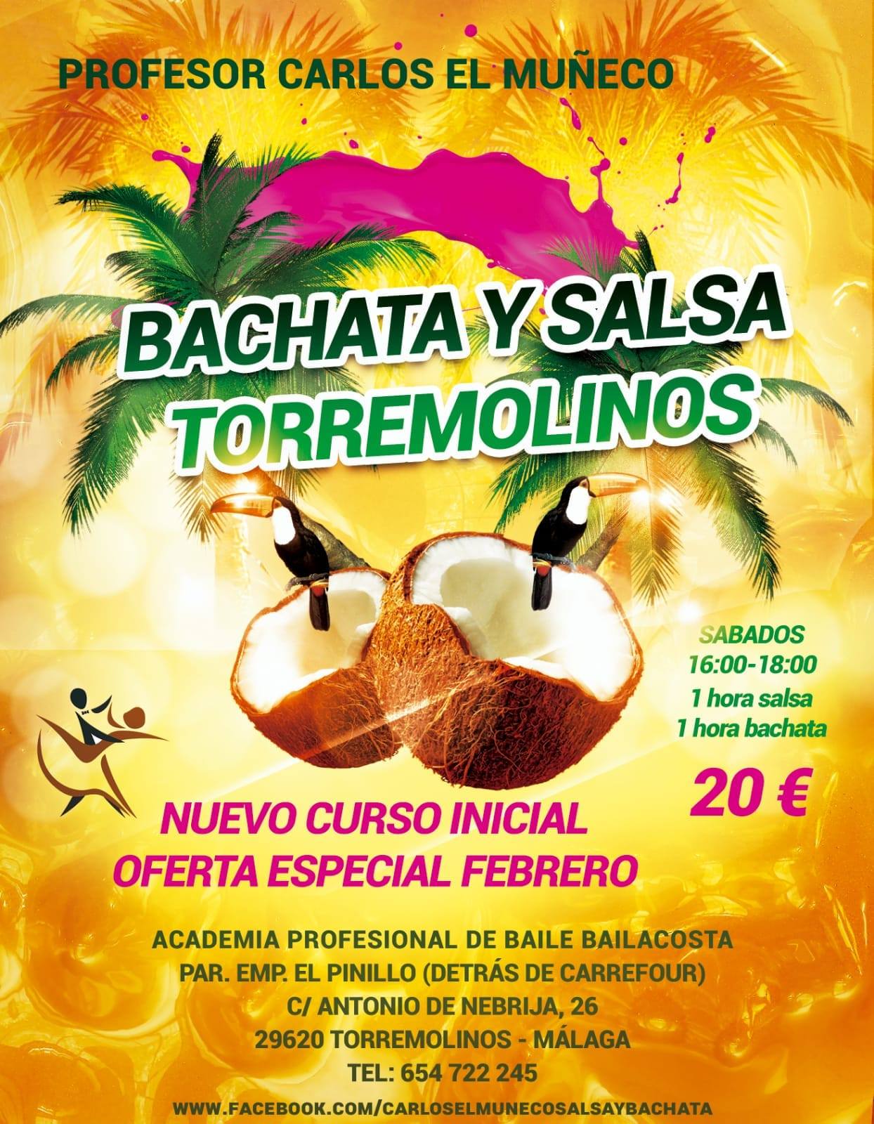 Nuevo curso inicial Bachata y Salsa