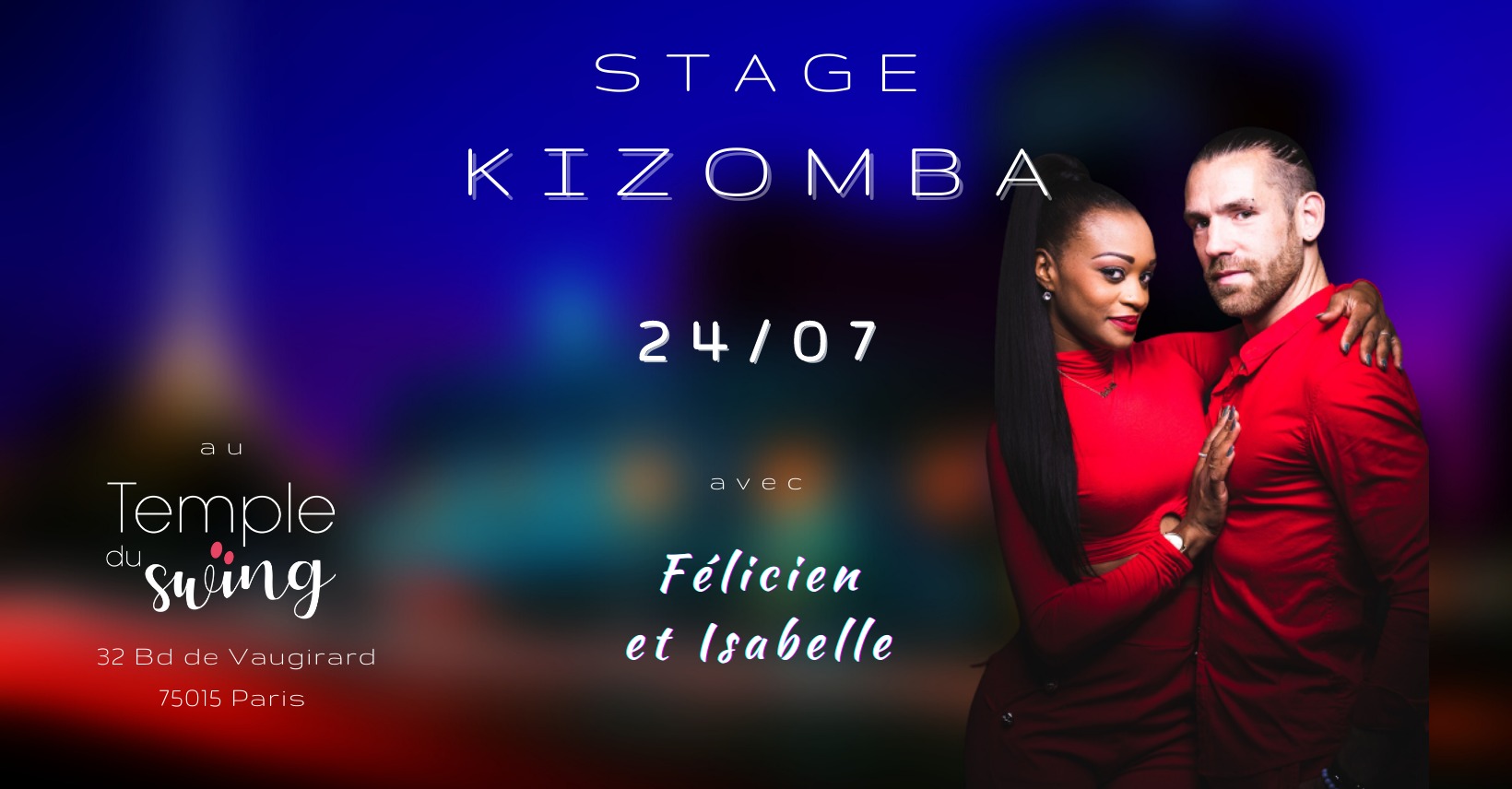 Stage de KIZOMBA + Pratique