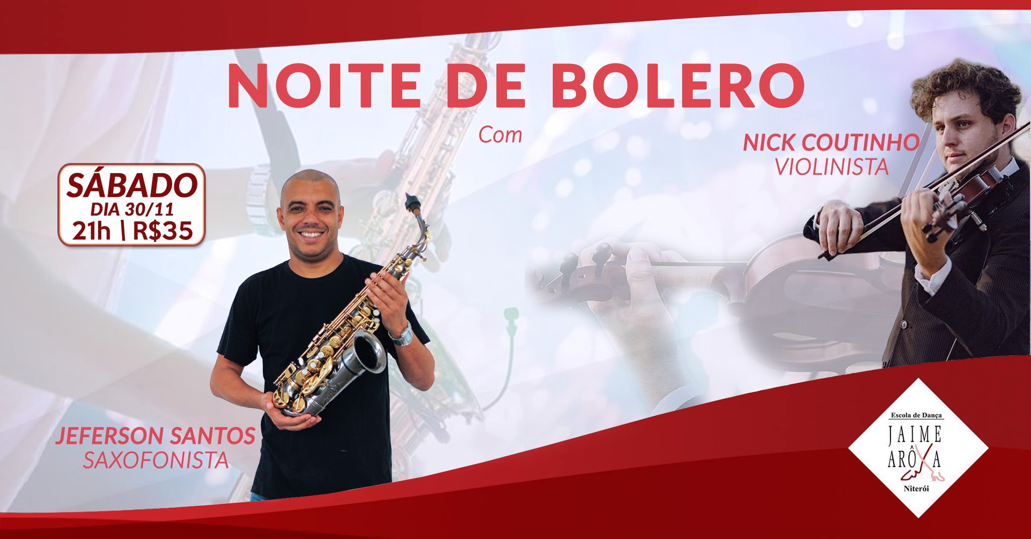 Noite de Bolero Edição Saxofone