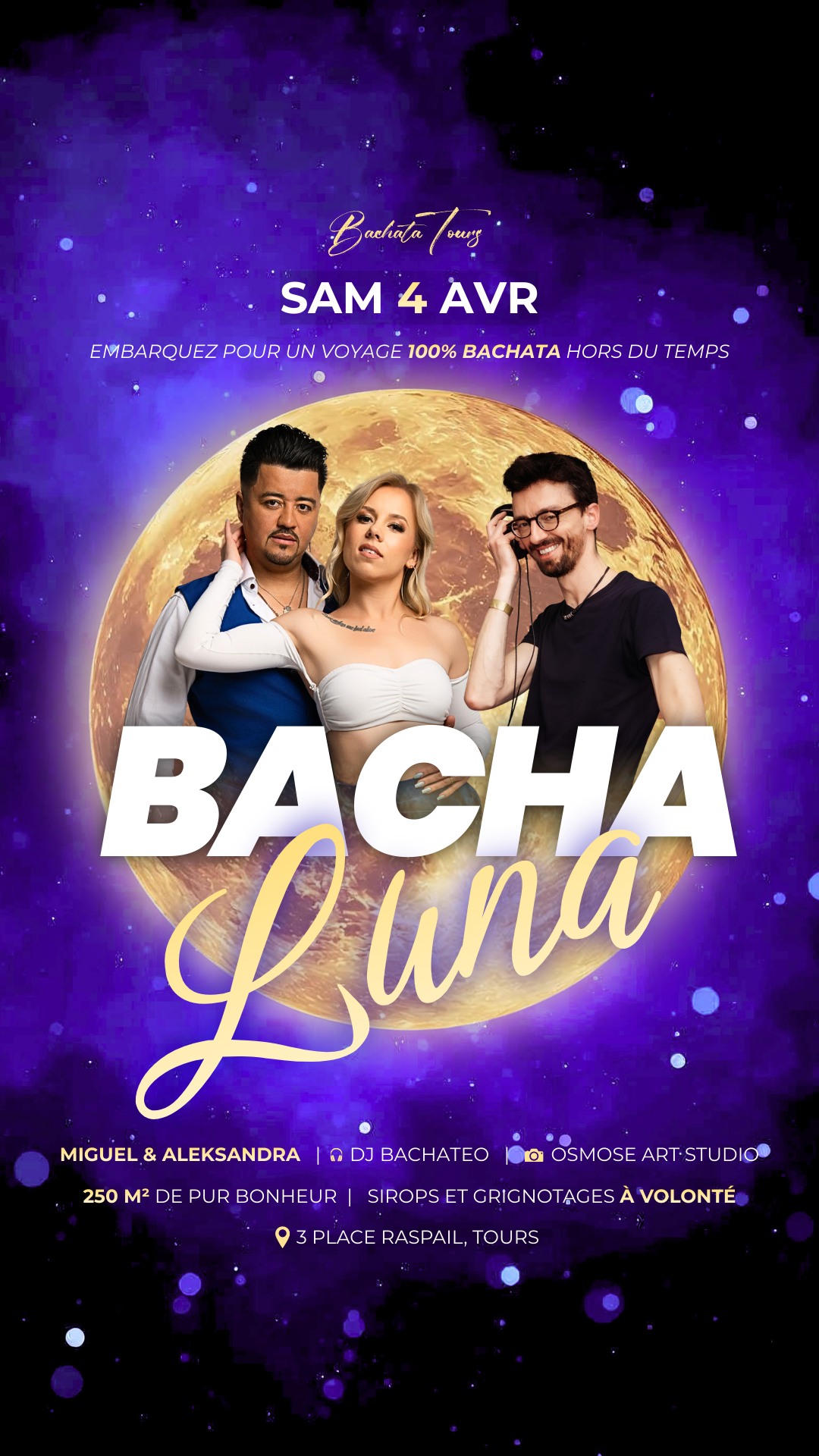 Bacha Luna 🌕 Miguel & Aleksandra ✨ DJ Bachateo