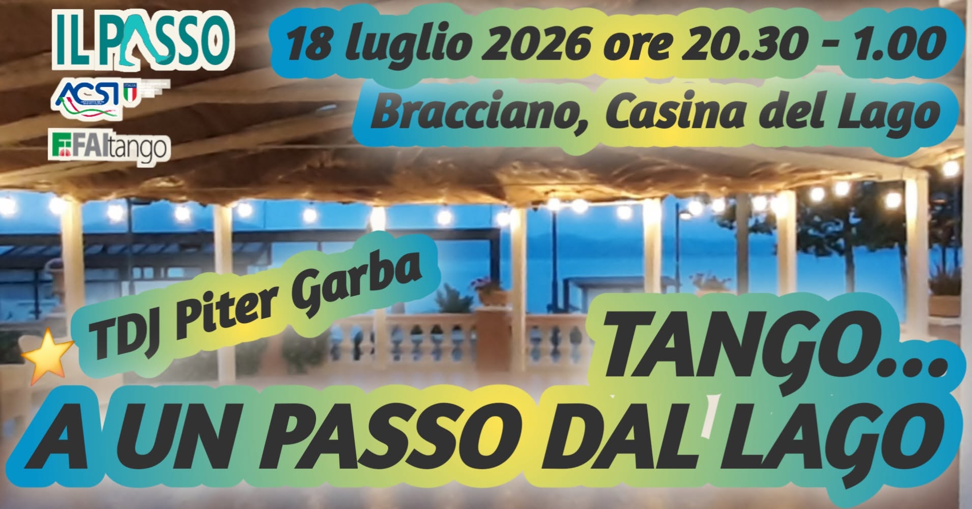 TANGO A UN PASSO DAL LAGO