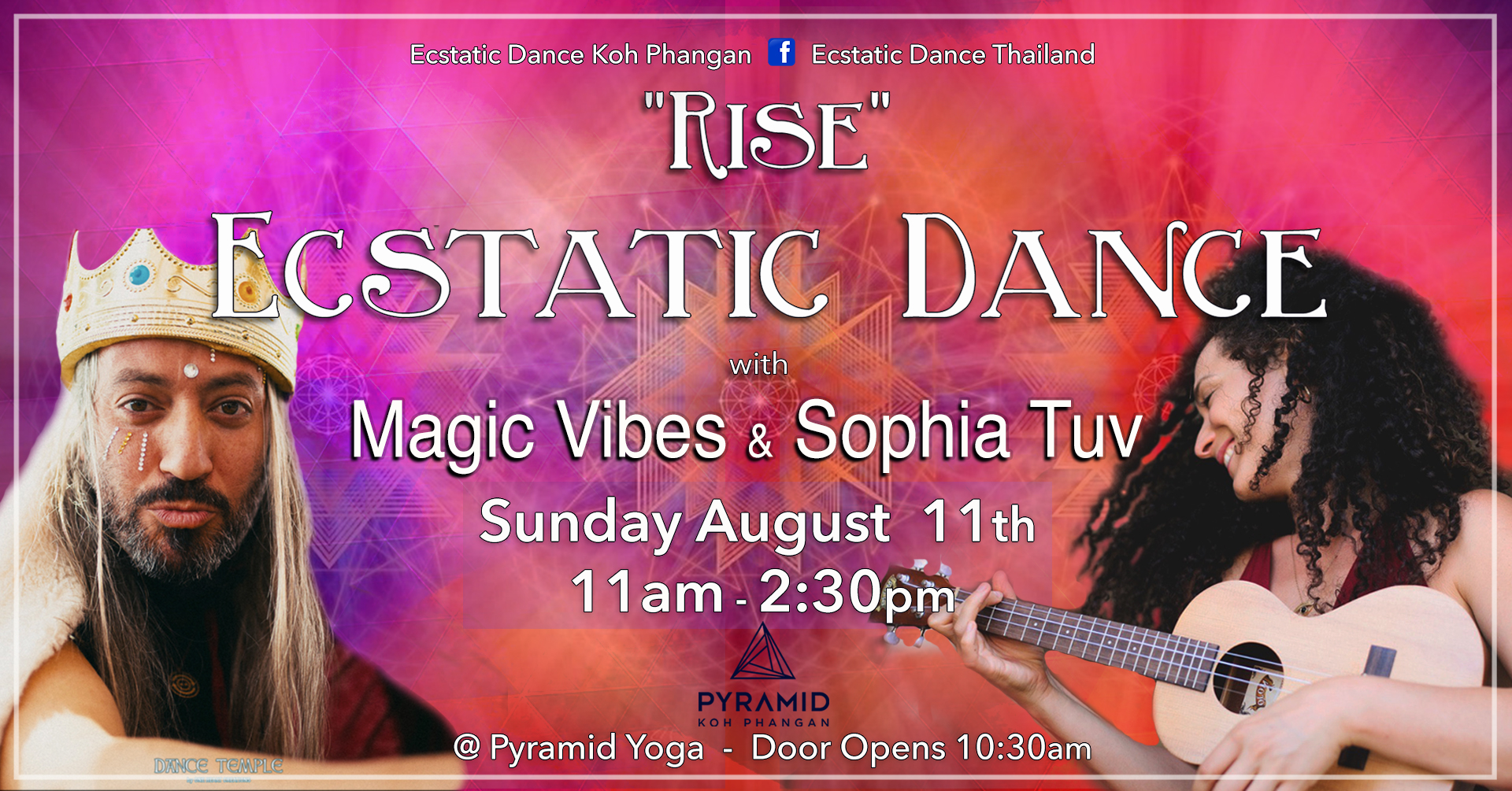 "Rise" Ecstatic Dance w Magic Vibes & Sophia Tuv