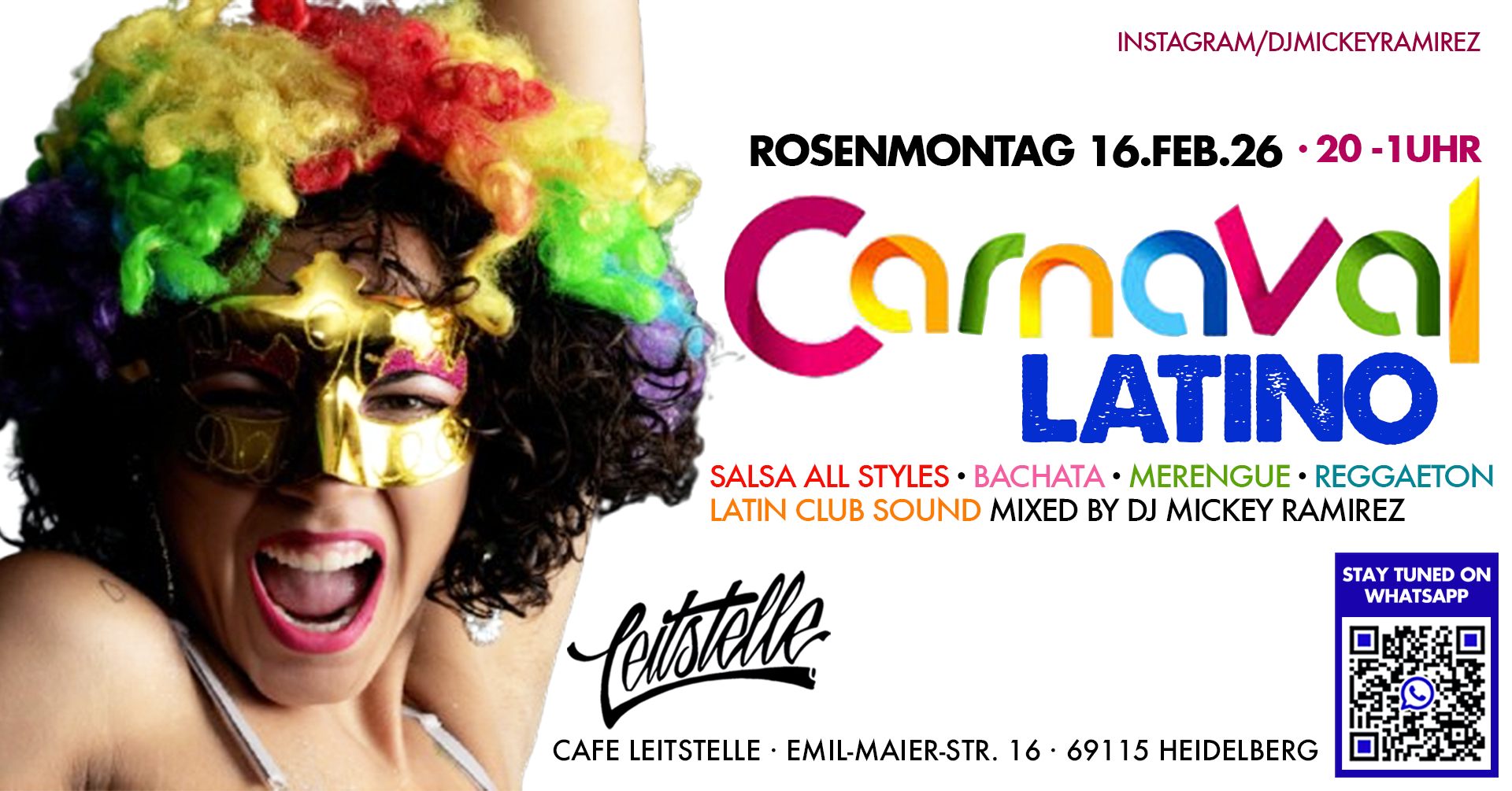Rosenmontag ★ CARNAVAL LATINO