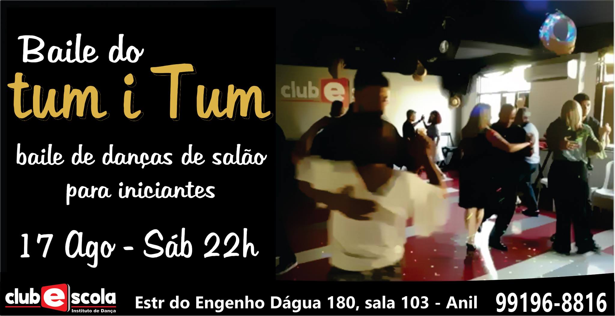 Baile do tum i Tum - baile de danças de salão para iniciantes
