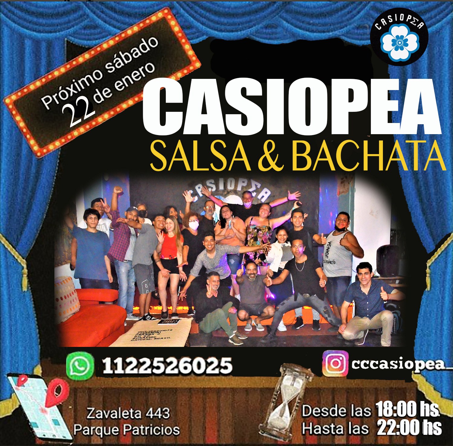 Casiopea Salsa & Bachata con Jorge Zubieta