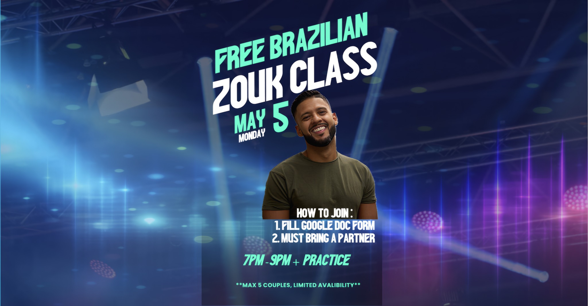 Monday, May 5th - FREE Class in Dallas, TX