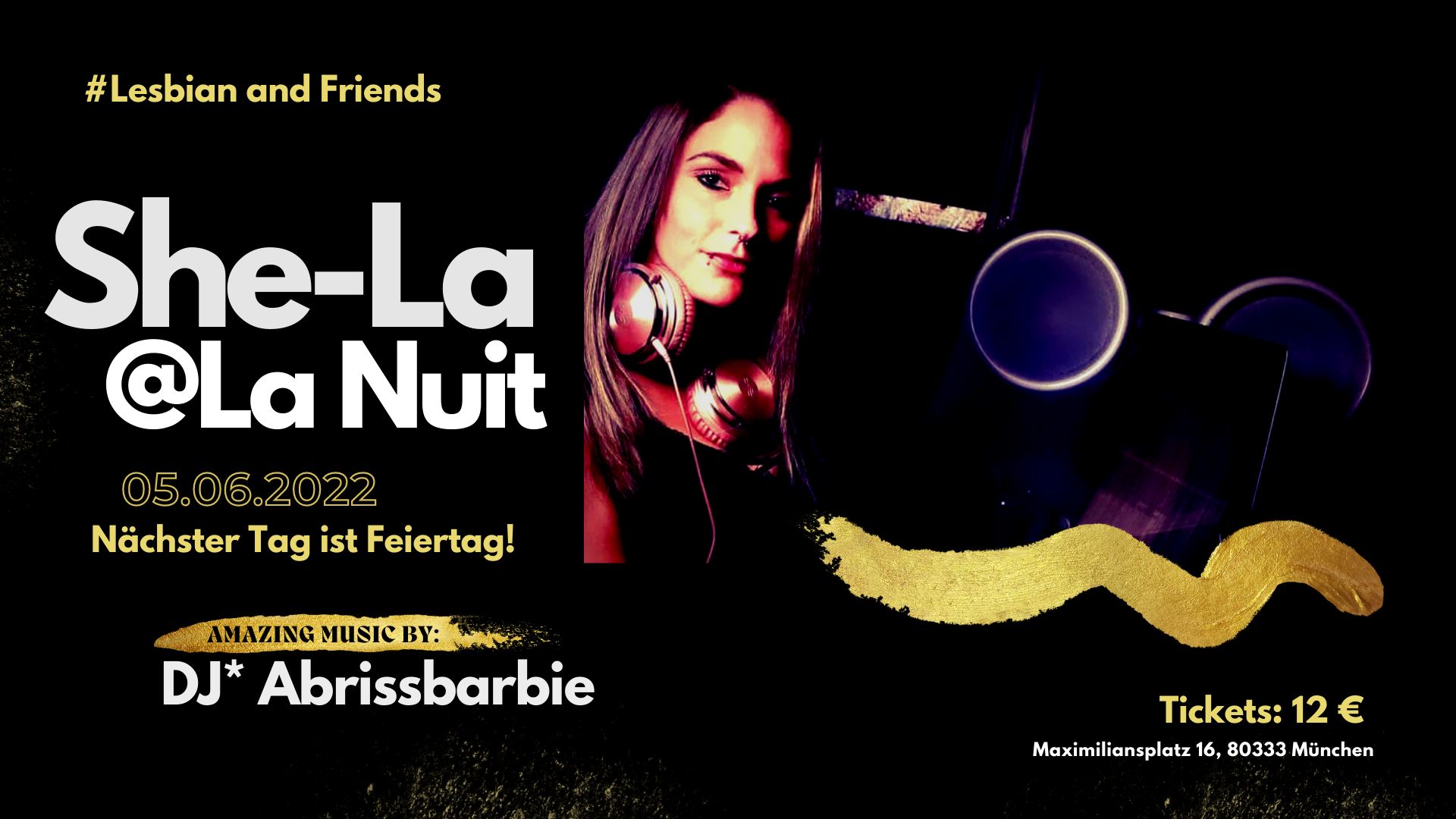 She-La @ La Nuit DJ* Abrissbarbie