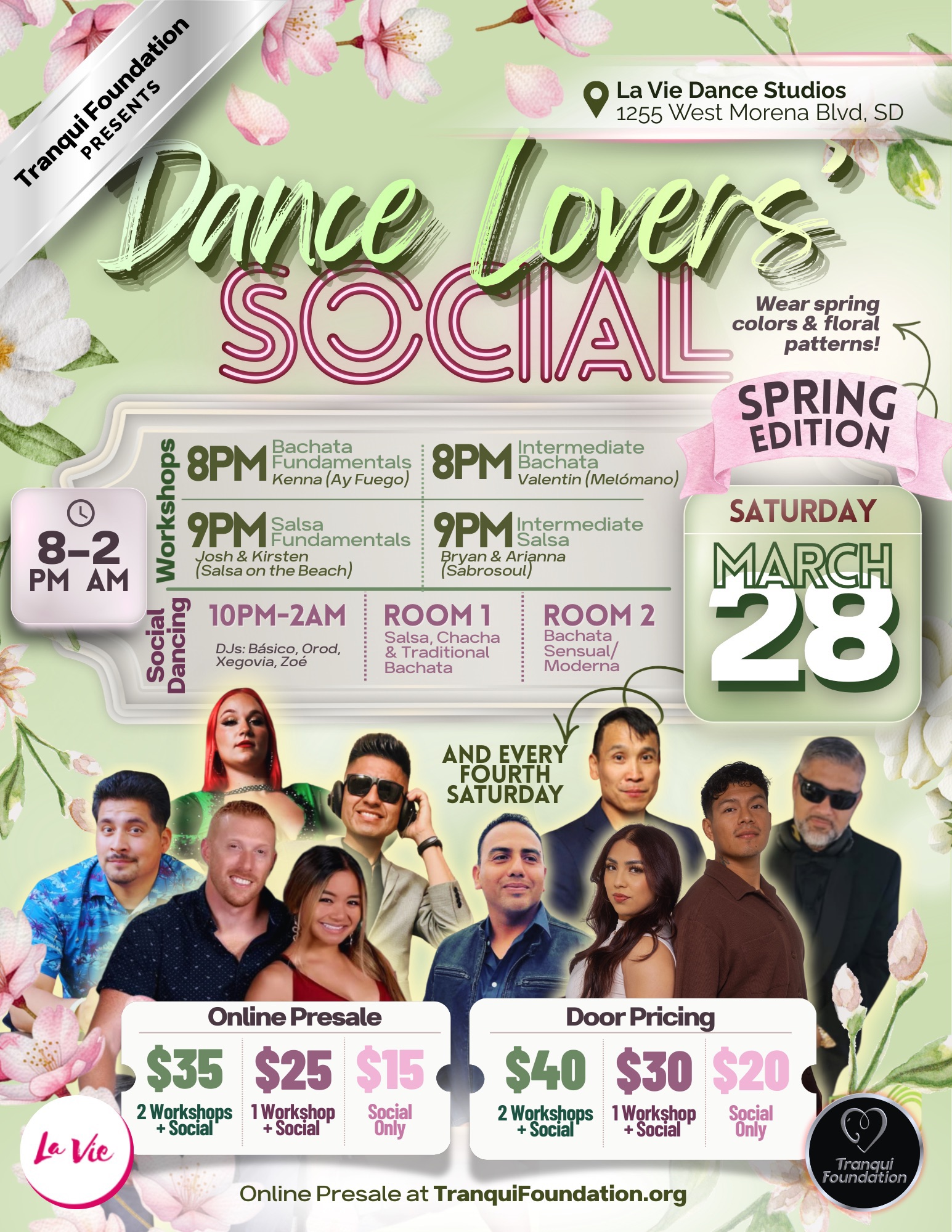 Dance Lovers’ Social 🌷 Spring Edition