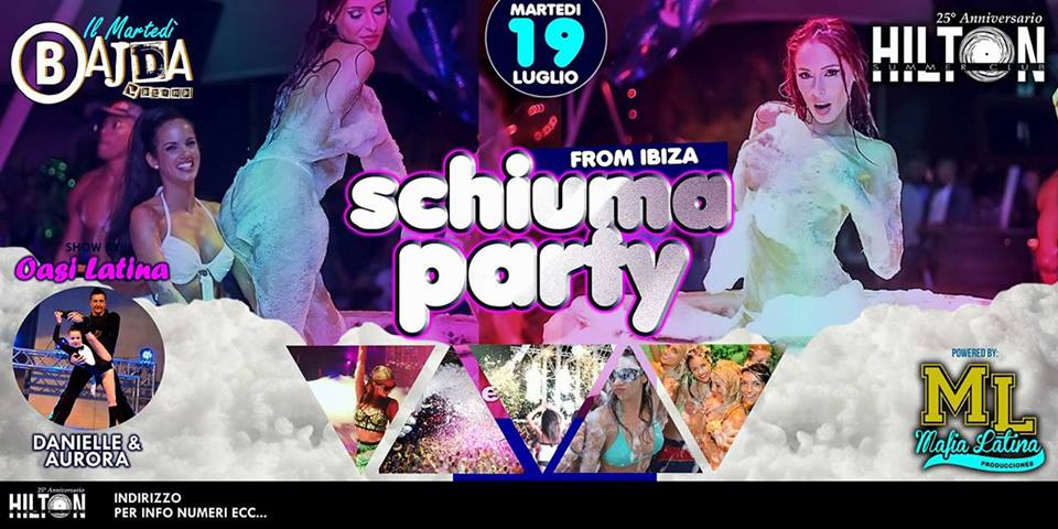 SCHIUMA PARTY FROM IBIZA & TWERK