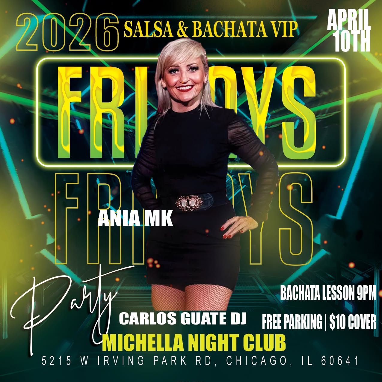 Michella Fridays - Salsa & Bachata VIP