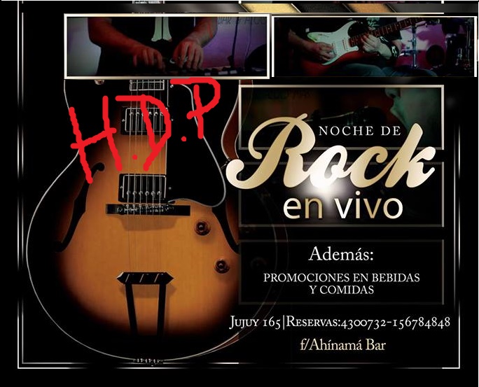 Rock Nacional en vivo + Fiesta Retro