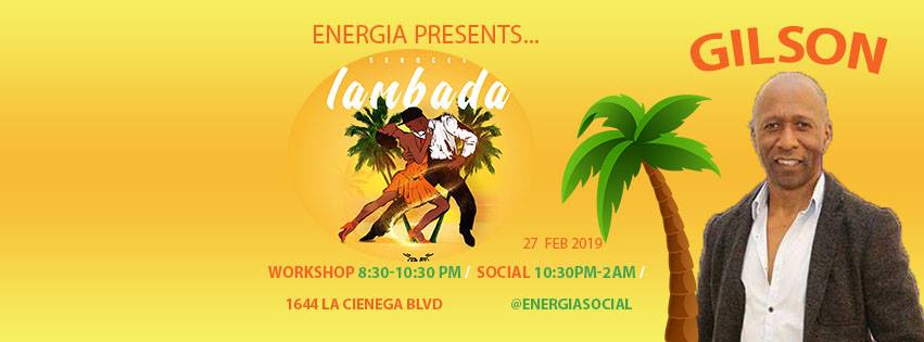 Lambada & Brazilian Zouk With Gilson!