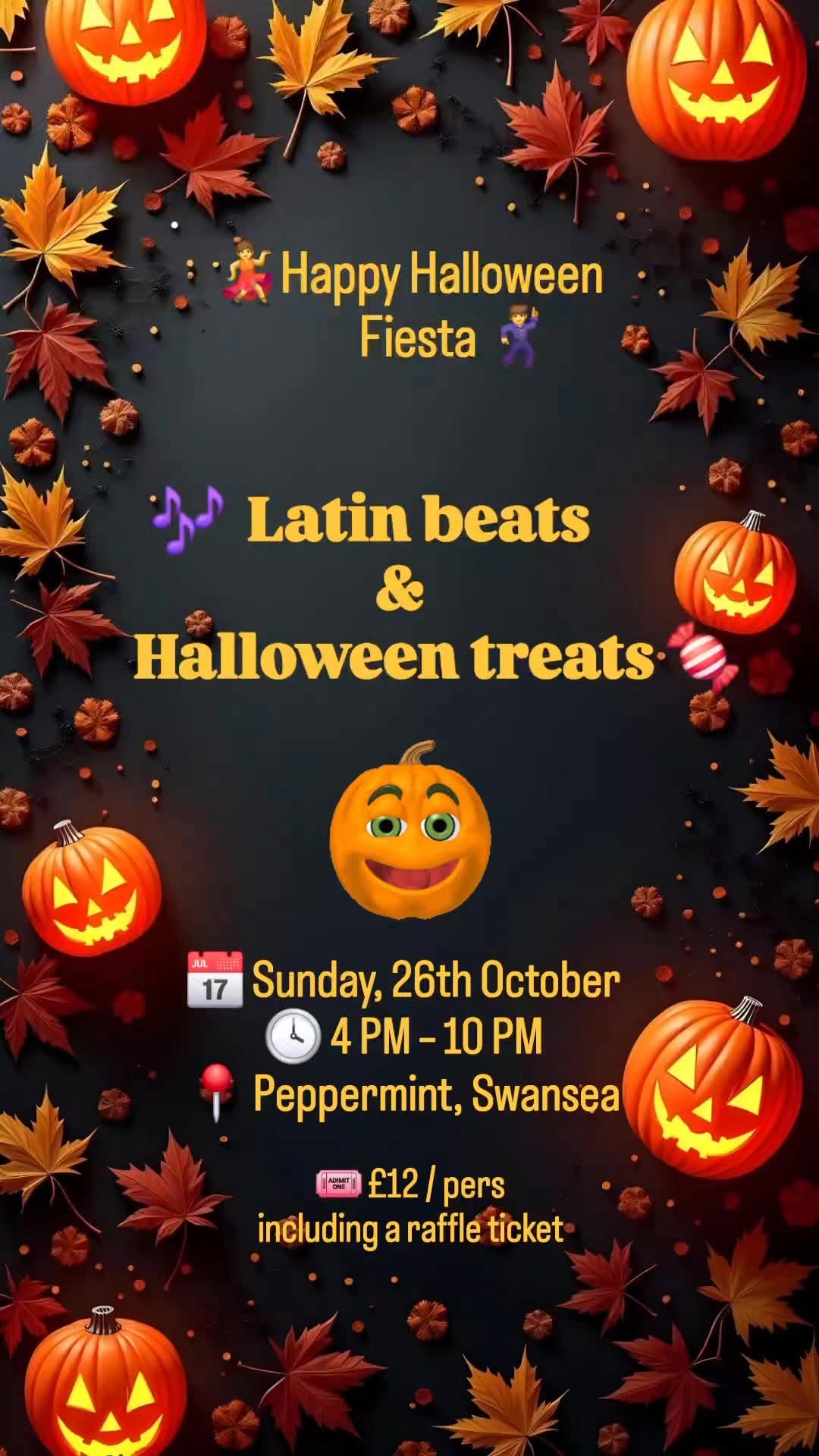 ๐ถ Latin beats & Halloween treats ๐ฌ