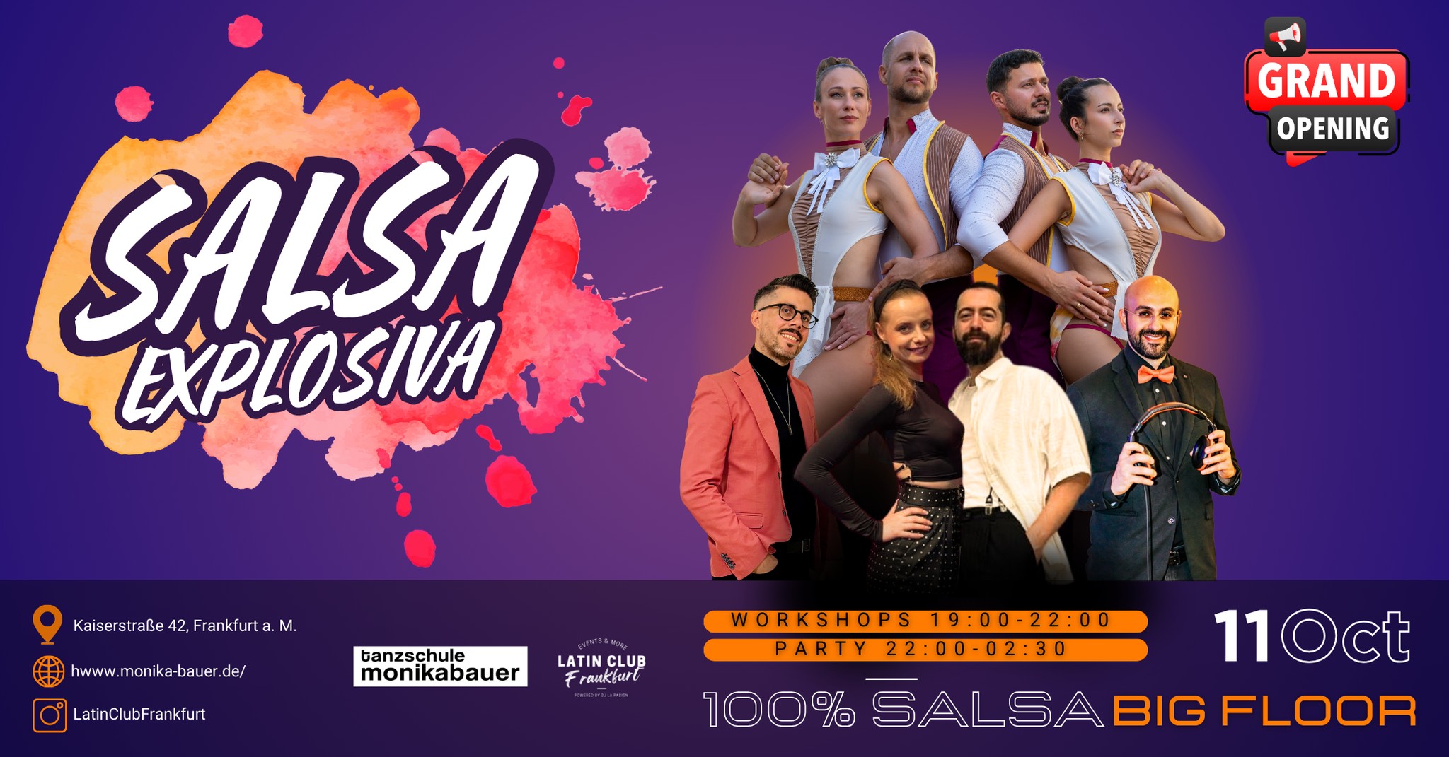 ★ SALSA EXPLOSIVA ★ 100% Salsa - Big Floor!