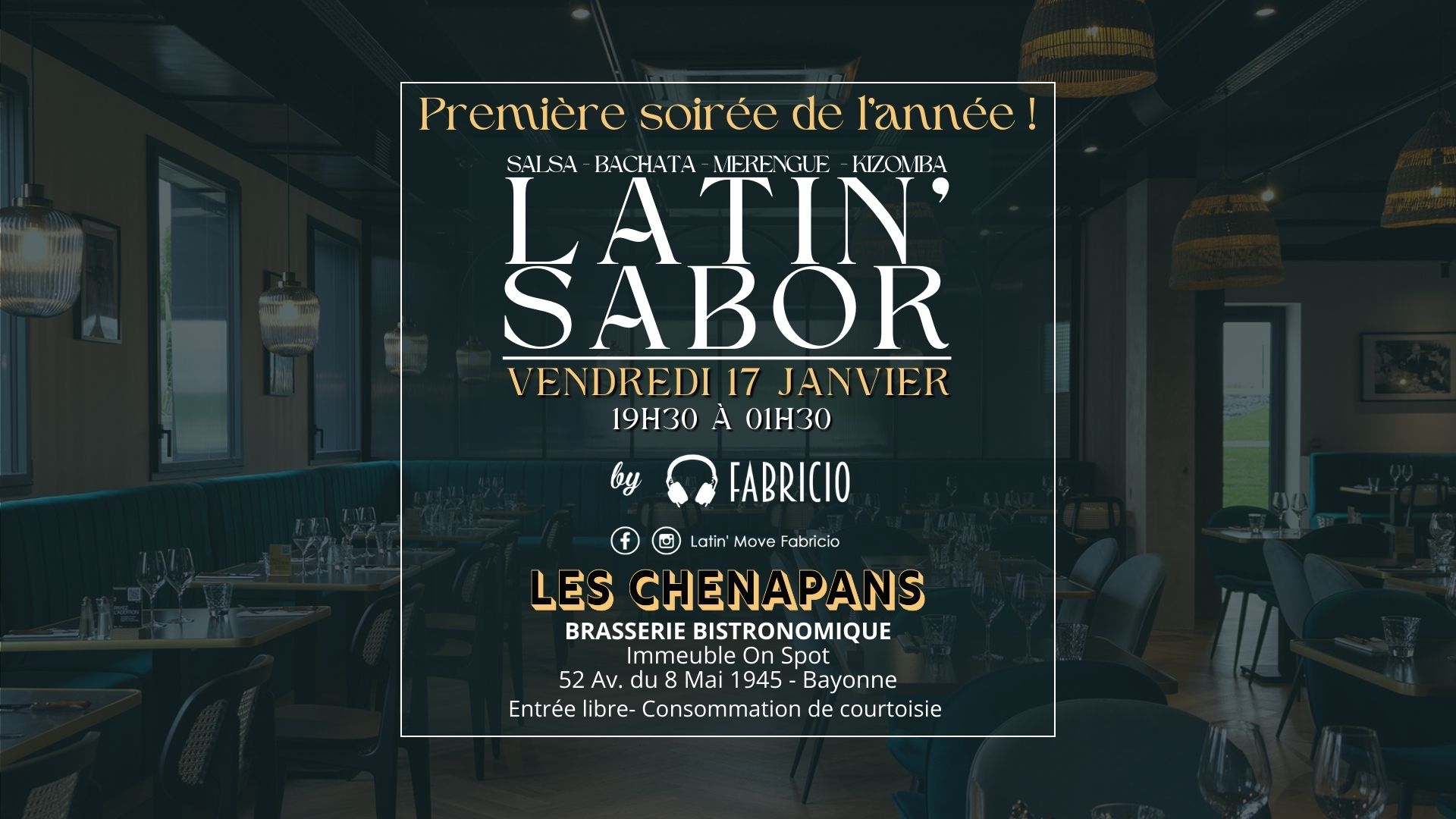 PREMIERE SOIREE DE L'ANNEE : vendredi 17 janvier - Les Chenapans à Bayonne