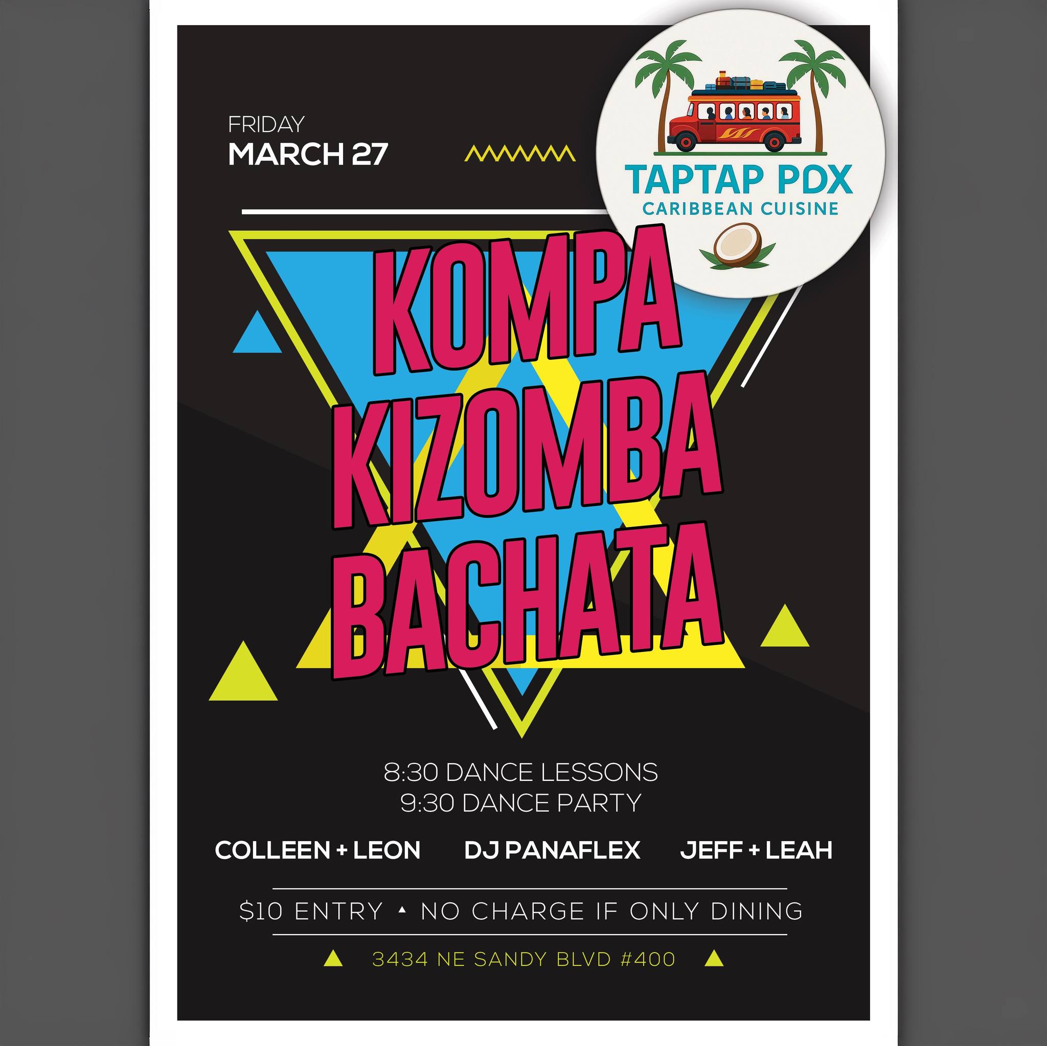 Kompa + Kizomba + Dominican Bachata