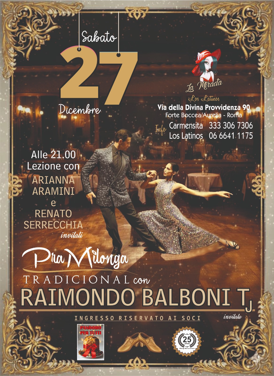 La tradicional del sabato scintillante⭐️R.Balboni tdj🎧Lezione con i maestri Arianna&Renato