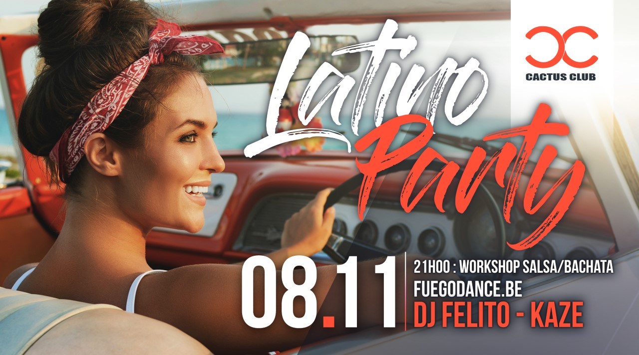 Latino Party ☆ Friday 8.11 ☆ Cactus Club