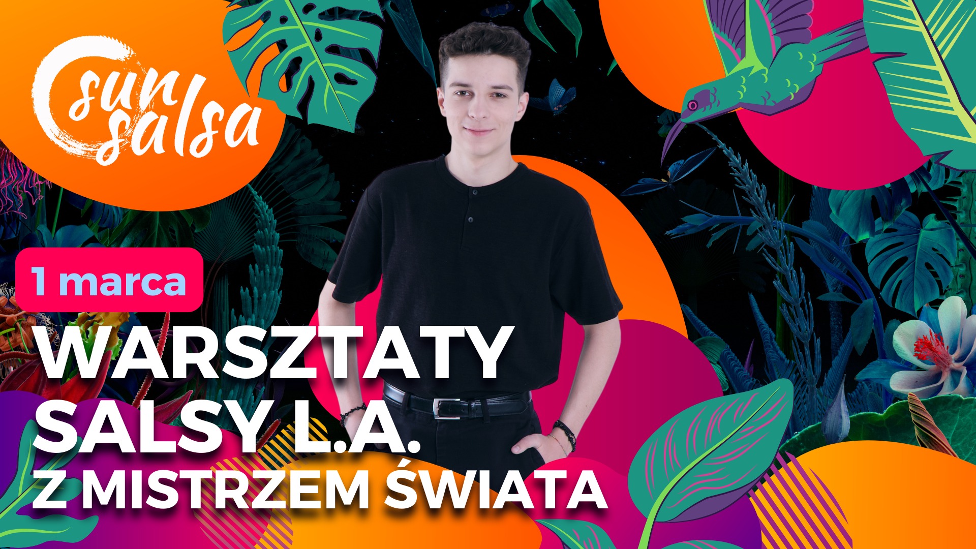 Warsztaty Salsy L.A. z Rafałem - poziom średniozaawansowany i zaawansowany