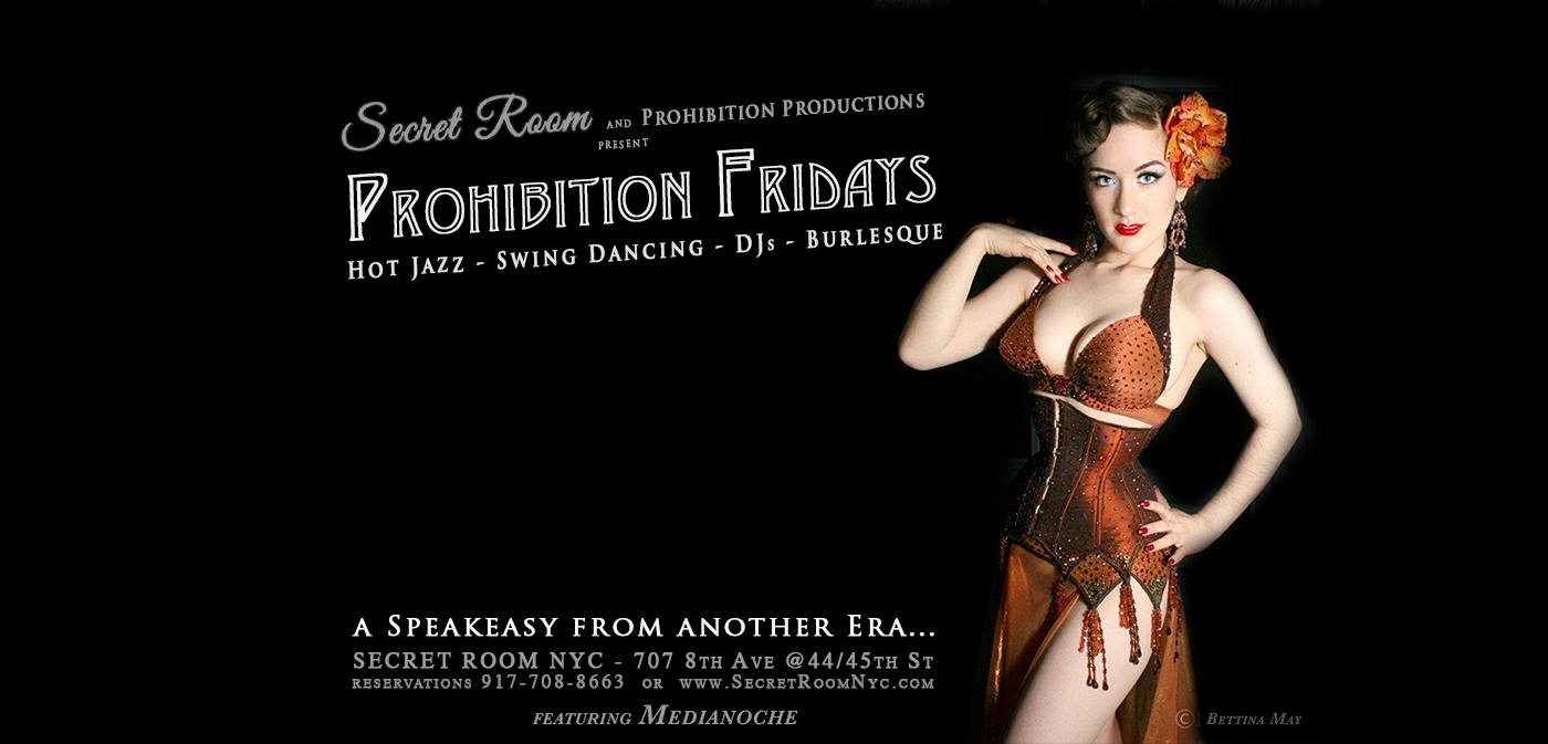 Prohibition Fridays (Nov 8th)