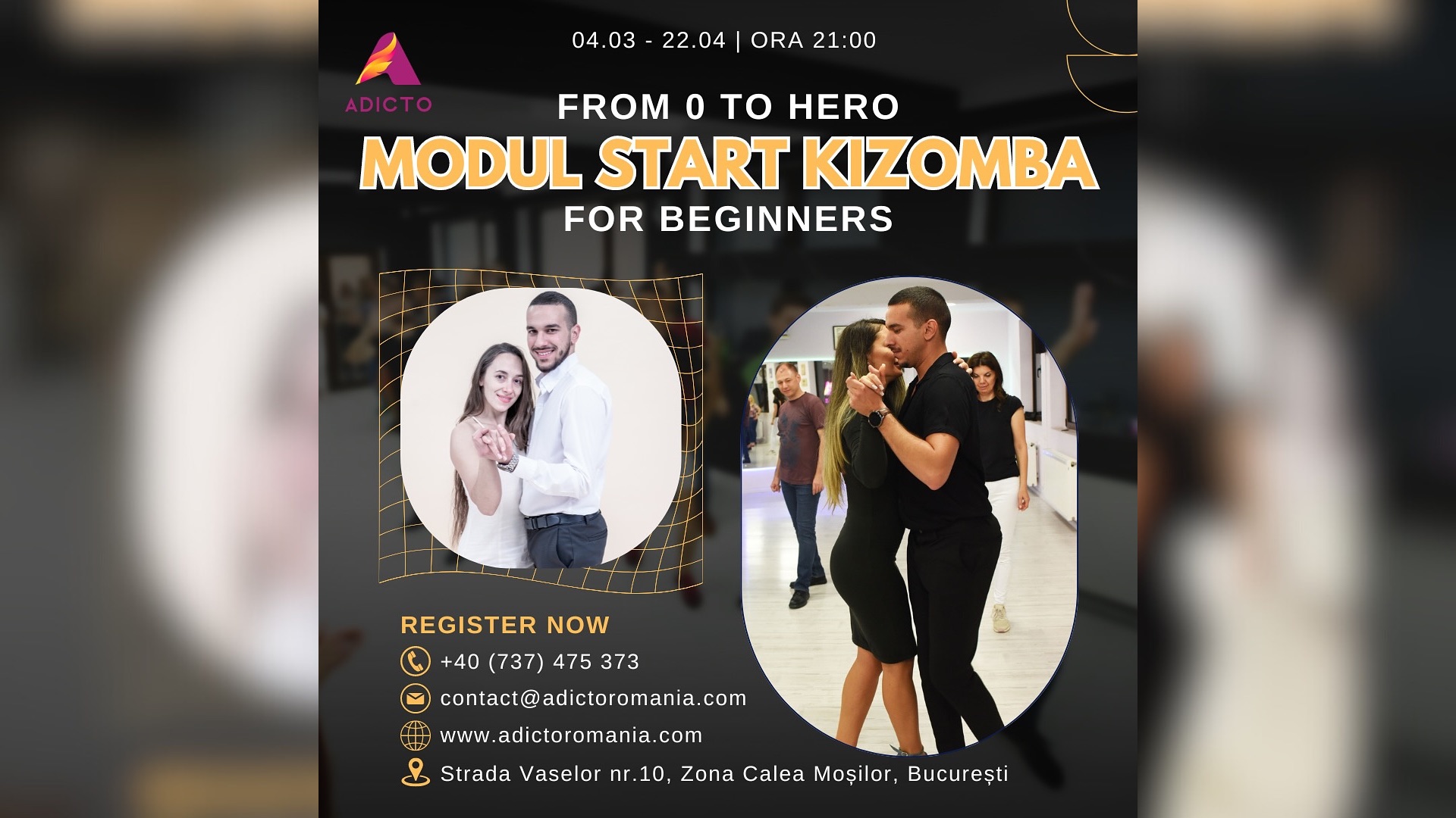 MODUL START KIZOMBA - FROM ZERO TO HERO