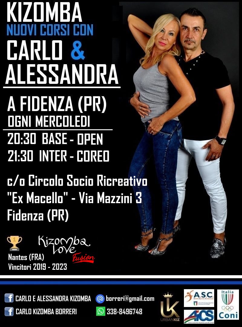 Corsi Kizomba con Carlo e Alessandra