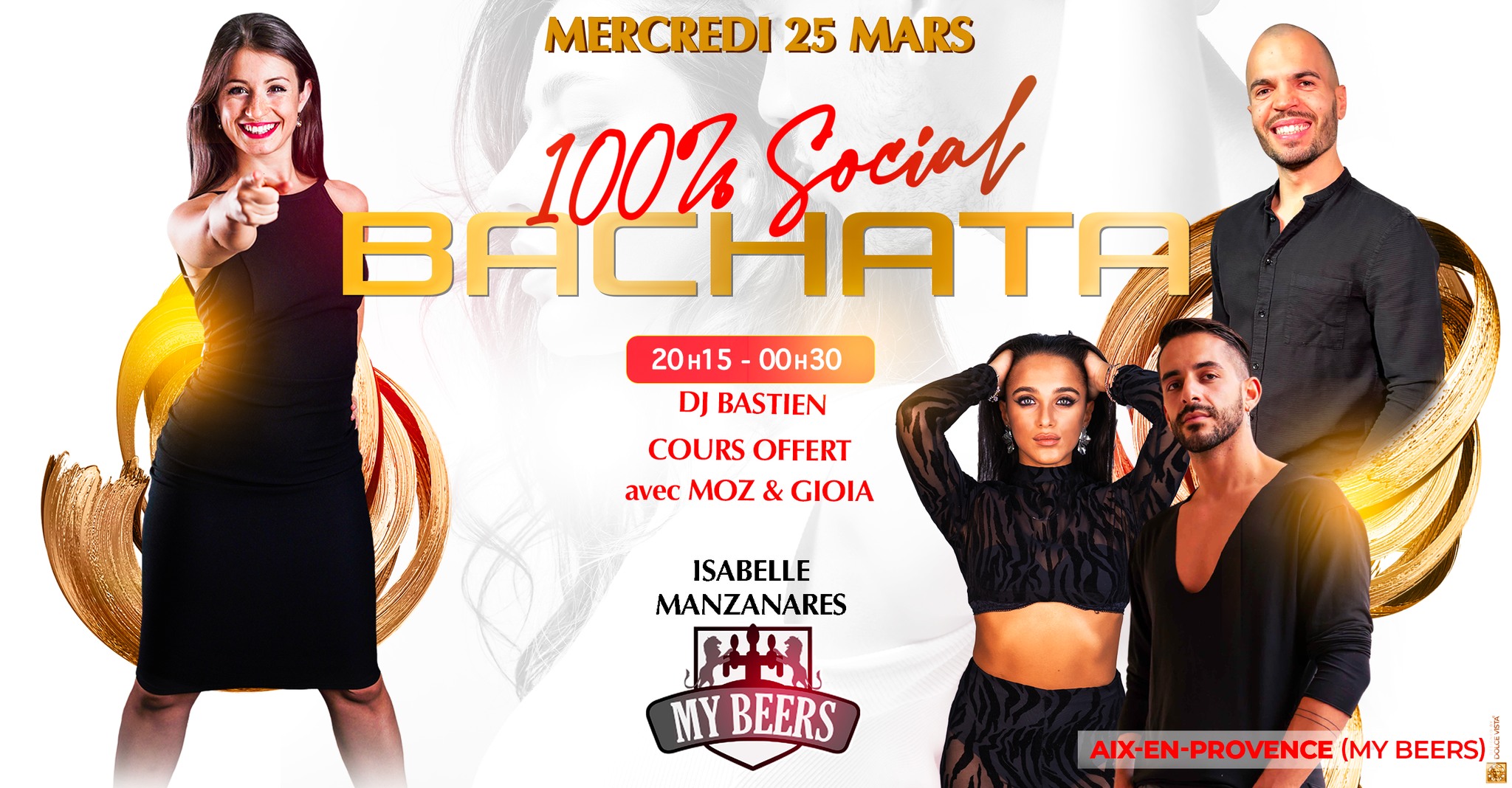 Soirée 100% BACHATA • Aix