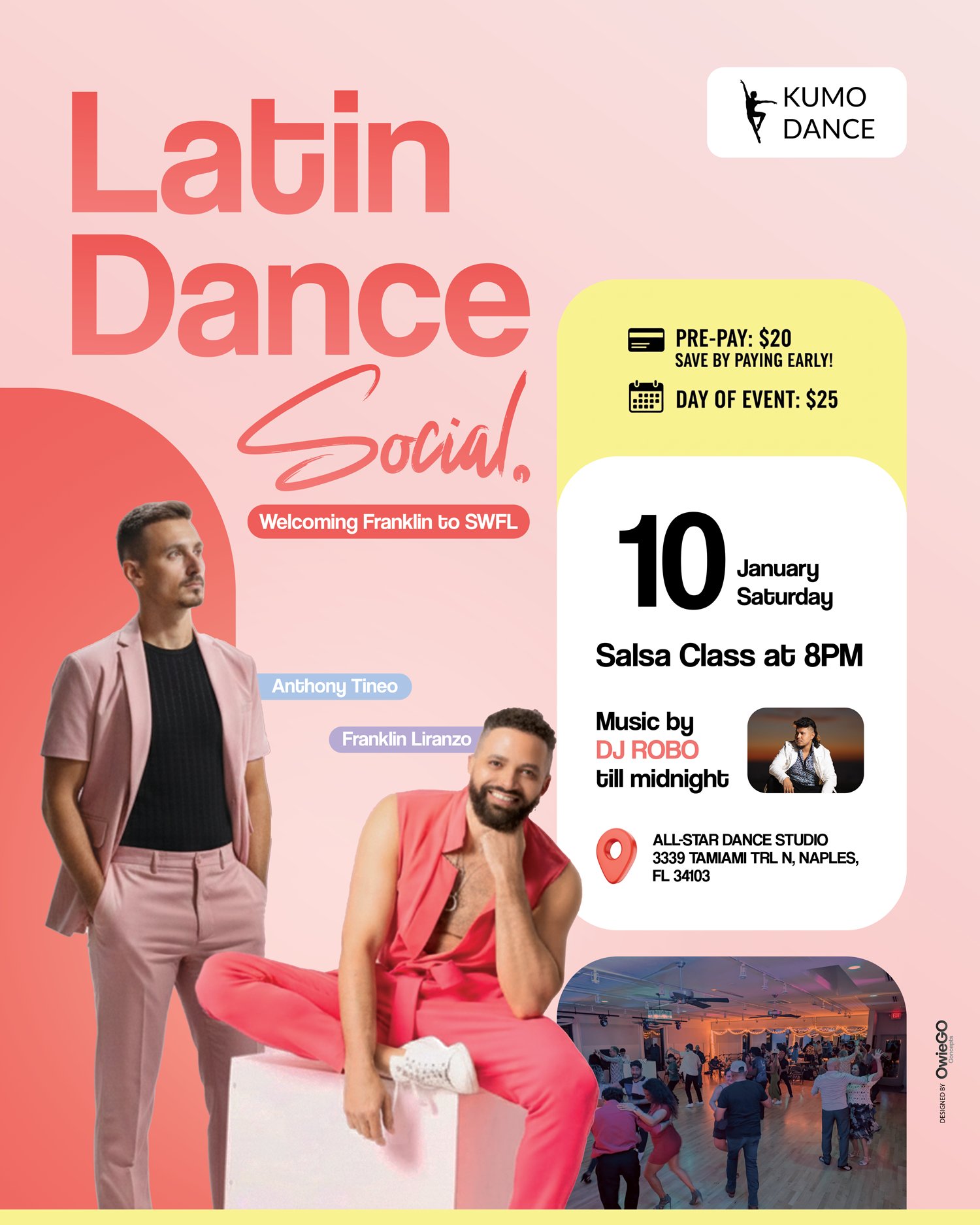 Latin dance social