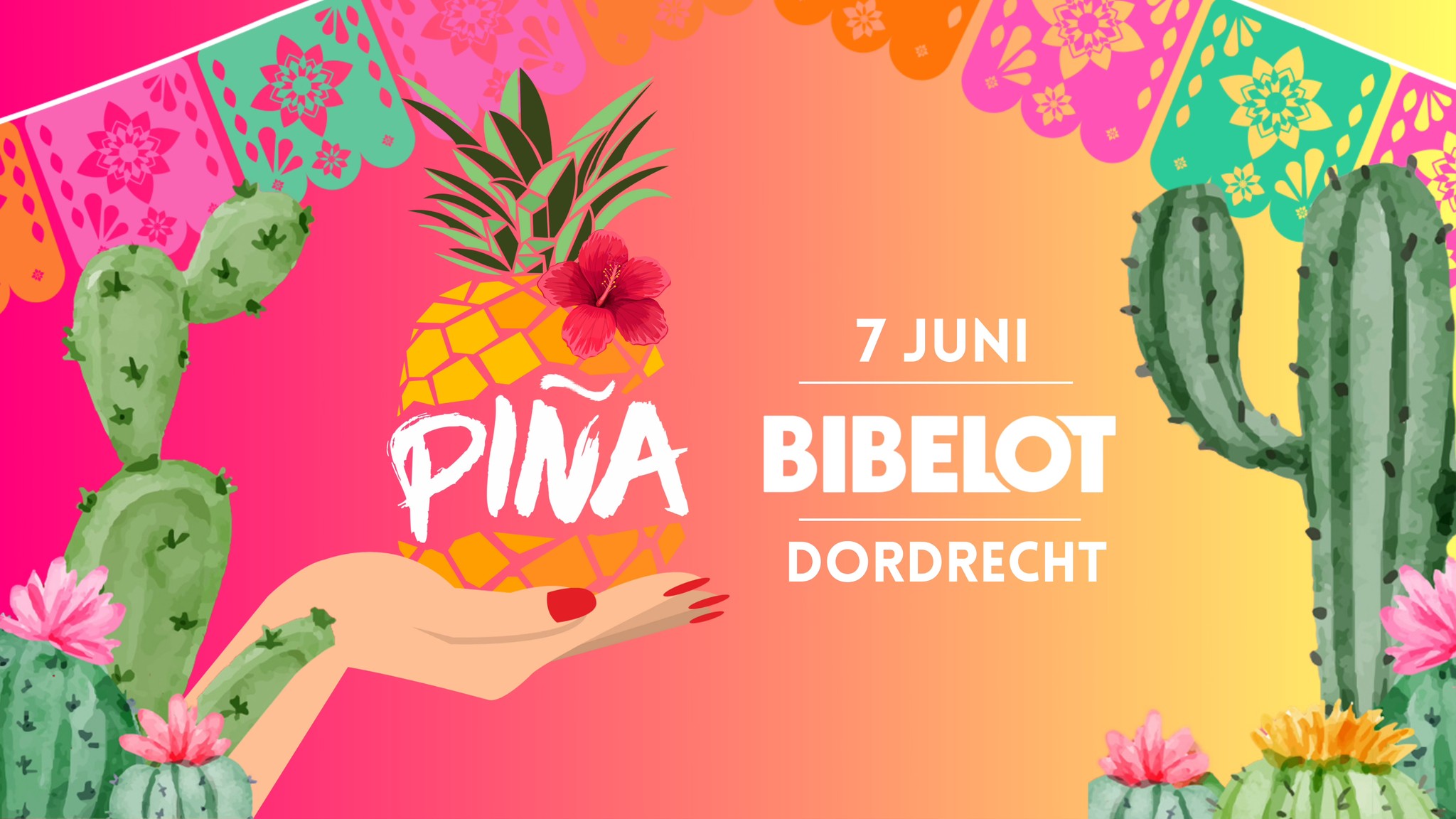PIÑA - Dordrecht SOLD OUT