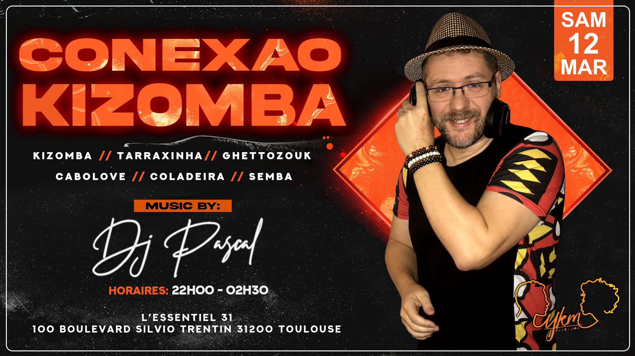 Conexao kizomba - Dj Pascal - Samedi 12 Mars