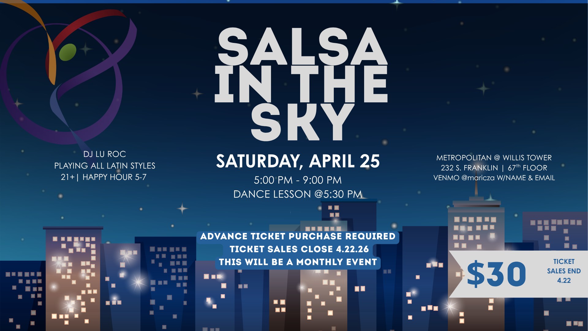 Salsa in the Sky