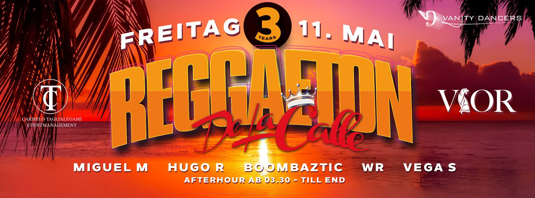 Reggaeton De La Calle 3 Years Anniversary