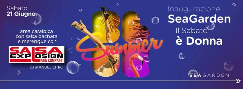SALSA EXPLOSION @ Sea Garden Inaugurazione -