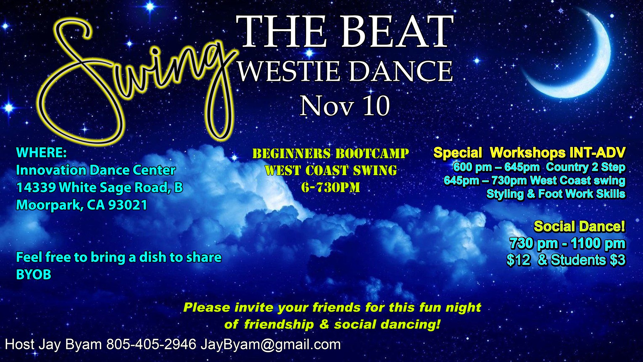Swing the Beat Westie Dance 2nd Sunday Nov 10