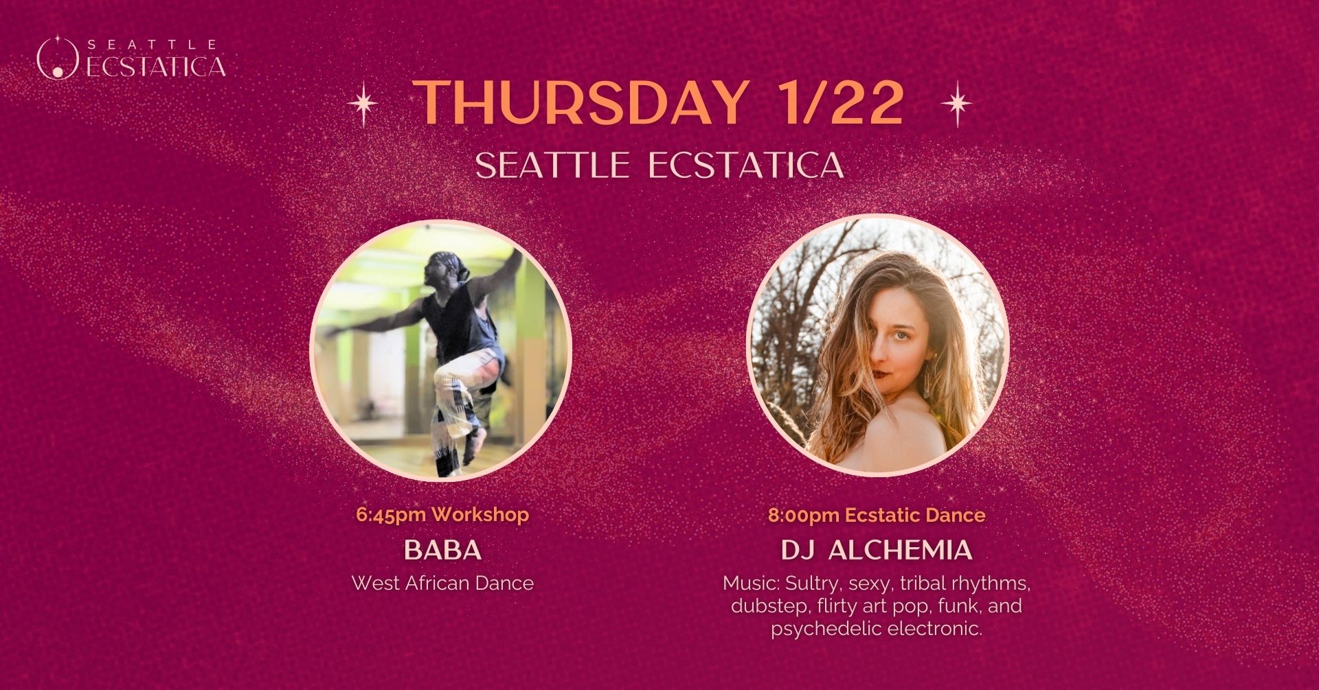 Seattle Ecstatica: Presenting Alchemia; West African Dance
