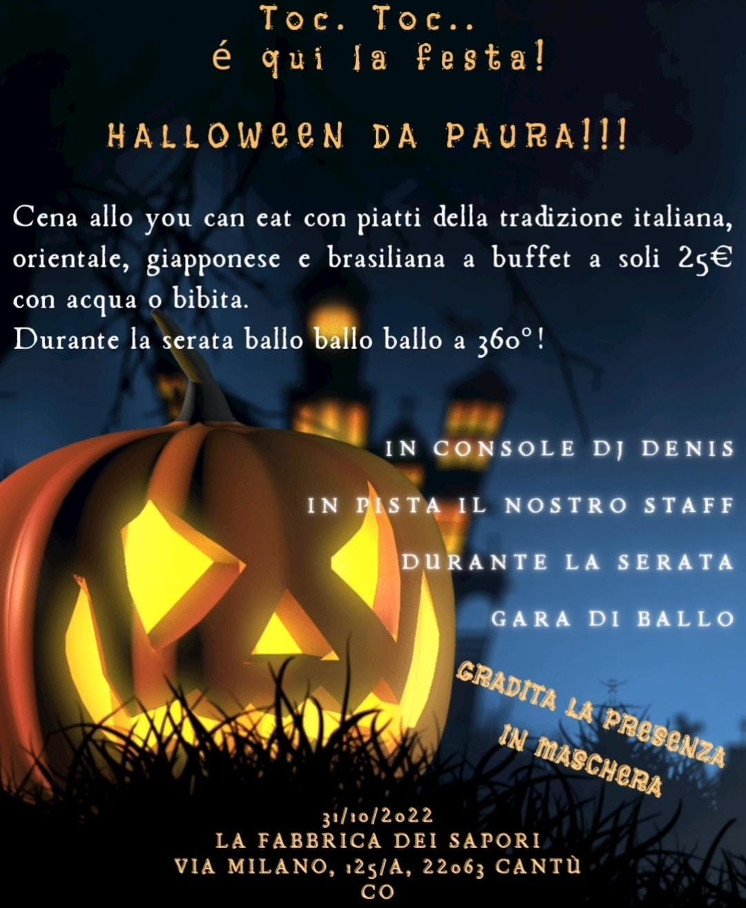 Festa di HALLOWEEN