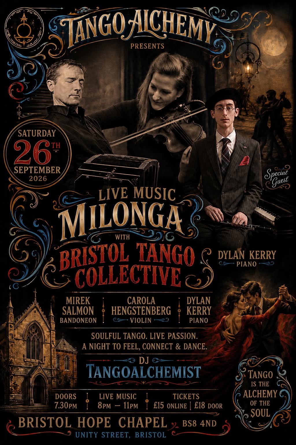 September Bristol Hope Milonga with Bristol Tango Collective