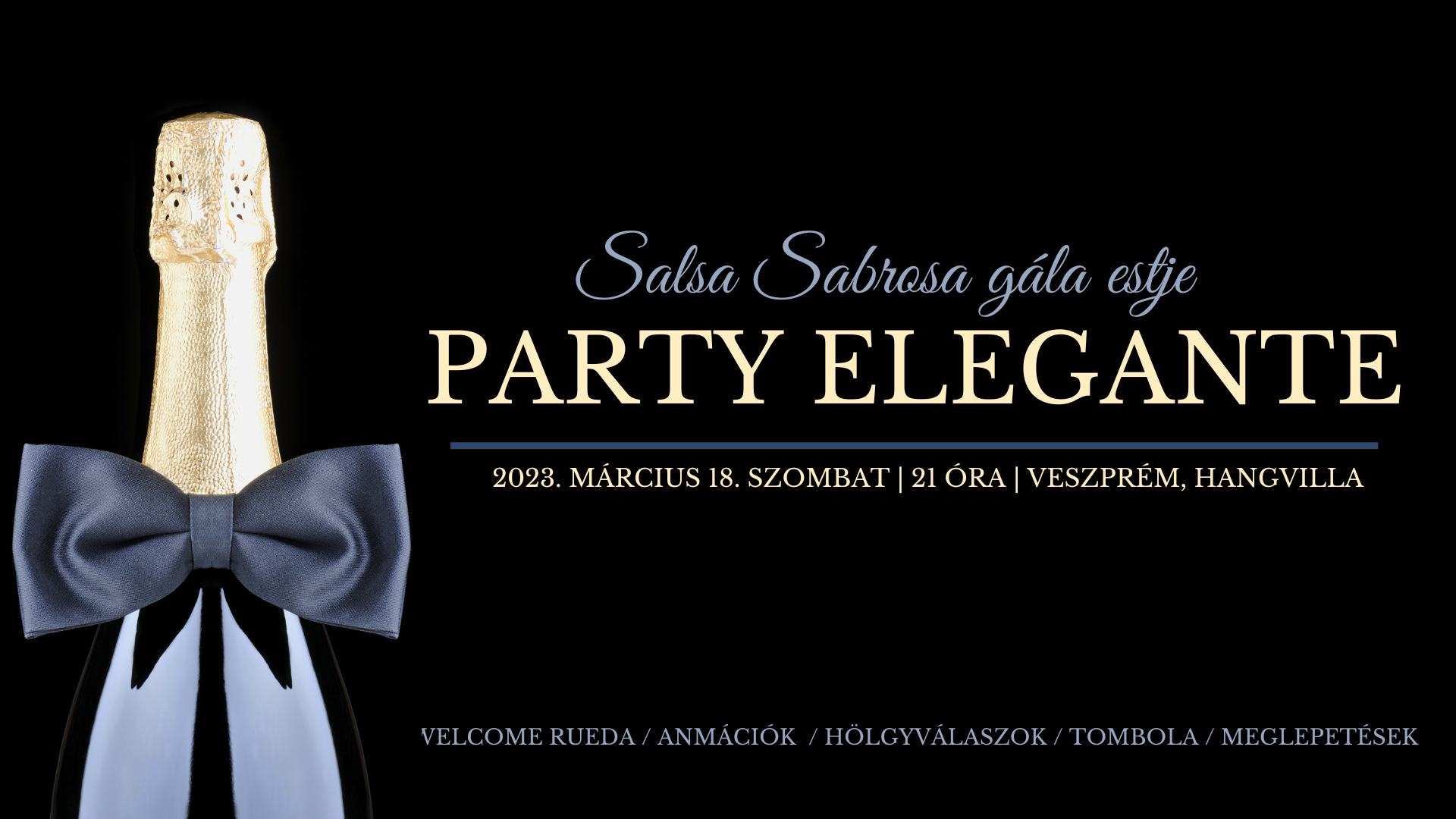 Party Elegante Salsa Sabrosa gála party