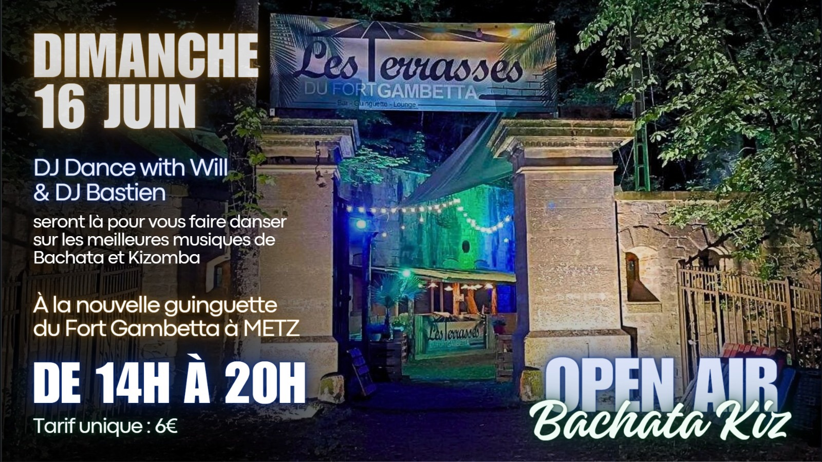 BachaKizz au Fort Gambetta à Metz Woippy