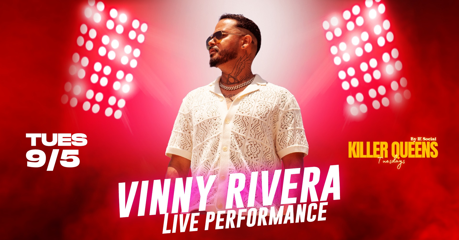 Vinny Rivera Live Performance at Killer Queens Downtown Riverside