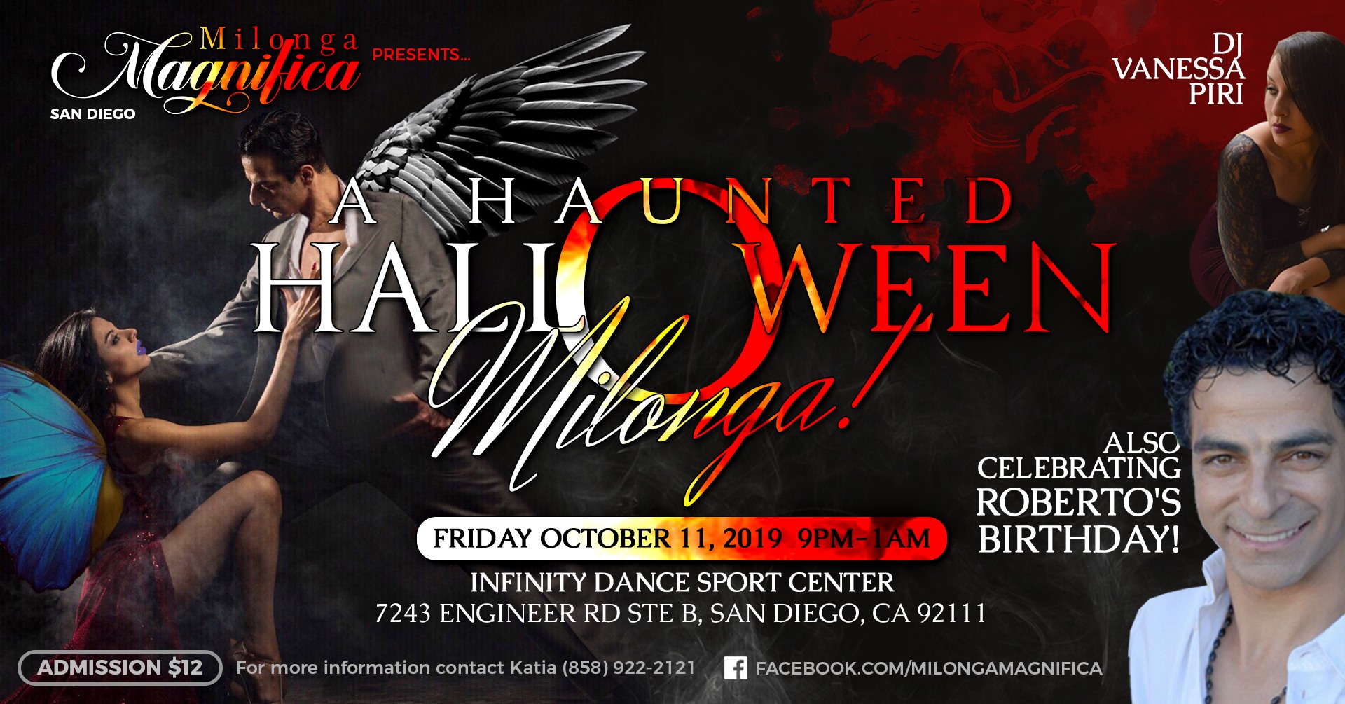 Milonga Magnifica SD Oct Theme "A Haunted Halloween Milonga"