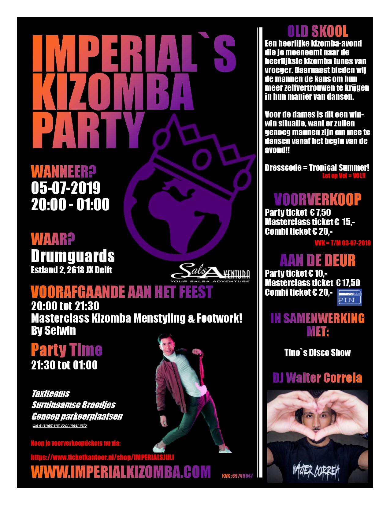 Imperial's kizomba Party - Old Skool Edition!